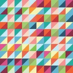 Imagem de Papel De Parede Adesivo Mosaico Colorido 1516 Rolo 0,58X3M