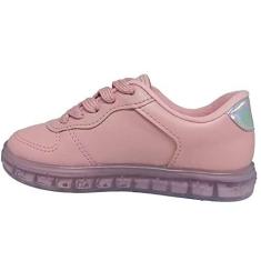 Imagem de Tênis Infantil Meninas Casual Molekinha Com Luzes Led Macio 2558 201