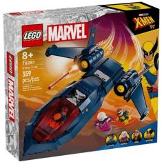 Imagem de Lego Marvel 76281 Jato dos X-Men Colecionável com 359 Peças