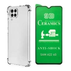 Imagem de Kit Capa Anti Impacto Samsung Galaxy A22 4G  + Pelicula De Cerâmica 9D