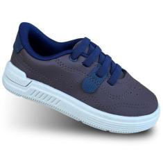 Imagem de Tênis Casual Infantil Masculino Sem Cadarço Sapatenis De Criança Kidy