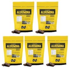 Imagem de Kit 5x Albumina Naturovos 1kg Chocolate