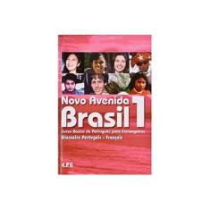 Imagem de Novo Avenida Brasil 1: Curso Básico de Português para Estrangeiros - Glossaire Portugais - Français - Marina Ribeiro Leite - 9788512545509