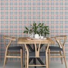 Imagem de Papel De Parede Adesivo Xadrez  Pb N06097 Rl 0,58X3M