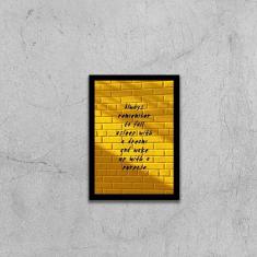 Imagem de Quadro Decorativo Always Remember 45x34cm