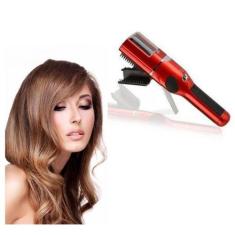 Imagem de Escova Modeladora Benedita Vermelho Corte Pontas Duplas - Zein