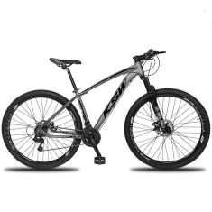 Imagem de Bicicleta Aro 29 Ksw 24v Shimano Freios A Disco Garfo Rígido - Grafite-preto - 21 Grafite-preto
