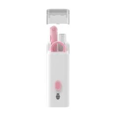 Imagem de Kit De Limpeza 7 Em 1 Multifunção Teclado Fones Pc Celulares Rosa