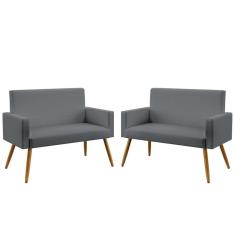 Imagem de Kit 2 Poltronas Namoradeiras Vega Sued  Aradecor