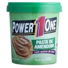 Imagem de Pasta de Amendoim Com Açucar de Coco Power One 500g