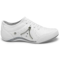 Imagem de Tênis Feminino Kolosh Casual Calce Fácil Palmilha Gel Brilho