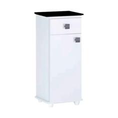 Imagem de Balcão De Cozinha Multiuso Karol Branco Ajl Móveis