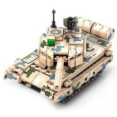 Imagem de Compatível com Lego 15 Light Tank Figura Brinquedos Puzzle Diy Bu