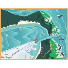 Imagem de Quebra Cabeça 1014 Peças - Pontal Do Atalaia - Rj 98 X 74cm