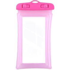 Imagem de Capa universal à prova d'água para celular, 1 peça, bolsa estanque à água para o verão sobre suporte transparente subaquático para celular rotetor para praia, piscina, natação /357