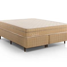 Imagem de Colchão Casal Valencia Euro Pillow One Face Molas Ensacadas Individualmente 193x24x203 Bege