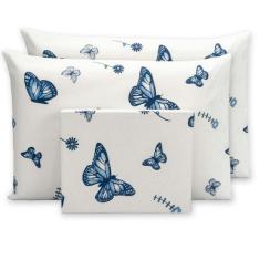 Imagem de Jogo De Lençol Queen 3 Peças Com Elástico Estampado 180 Fios - Rafalor