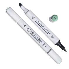 Imagem de Marca Texto Artools Pictom Pontas Broad e Brush Verde G122