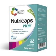 Imagem de Suplemento Alimentar Nutricaps Hair Maxinutri - 60 Cápsulas 60 Cápsulas