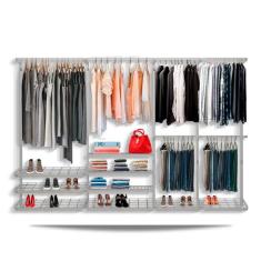 Imagem de Guarda roupa closet aramado aberto armário modulado roupeiro 3,10 BR