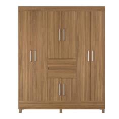 Imagem de Guarda Roupa De Casal Paula 8 Portas Amendola - Bela Móveis - Demóbile