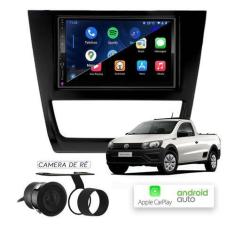 Imagem de Multimídia MP10 CarPlay e Android Auto Saveiro G6 2012/2013 - First Op
