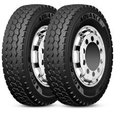 Imagem de Kit 2 Pneu 275/80R22.5 Advance 149/146K 16PR TL GC-A1