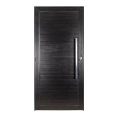 Imagem de Porta Lambril de Giro com Puxador Esquerda Topsul 210x90cm Esquadrisul Preto