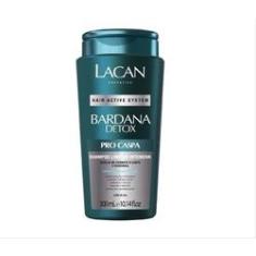Imagem de Shampoo anticaspa Lacan limpeza intensiva Bardana Detox - 300mL