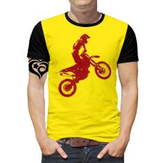Imagem de Camiseta Motocross Trilha PLUS SIZE enduro Masculina Roupa Y