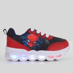 Imagem de Tênis Infantil Marvel Spider Man Com Led Menino