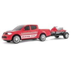 Imagem de Carrinho Pick-Up Resgate Com Jet Ski Roma - Roma Brinquedos