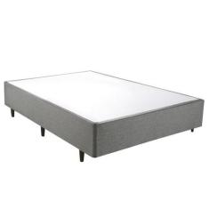 Imagem de Base Cama Box Herval Casal Meditare, 39X138x188 Cm, Cinza