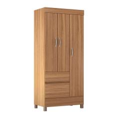 Imagem de guarda-roupa solteiro  3 pt 2 gv amêndola