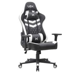 Imagem de Cadeira Gamer Olympians Hades Preta e Branca