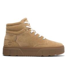 Imagem de Tênis Couro Cano Alto Timberland Laurel Court High Suede Feminino, Mar