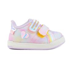 Imagem de Tênis Infantil Feminino Klin Moon Baby Lilás Tie Dye - 2180-Feminino
