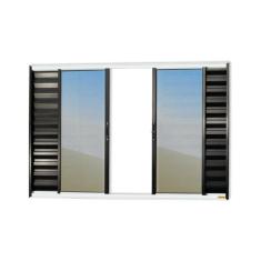 Imagem de Janela Veneziana Confort 6 Folhas Vidro Reflex 100cm X 150cm