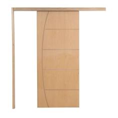 Imagem de Porta De Correr P- Verniz Frisada Belissima 210x100