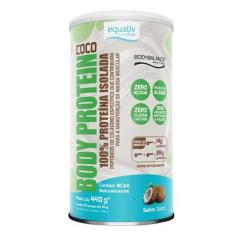 Imagem de Body Protein Equaliv 100% Proteina Isolada Coco 440G