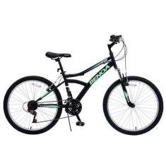 Imagem de Bicicleta Benoá Preta G24k0925 Aro 24 Freio V-Brake Quadro Aço Carbono