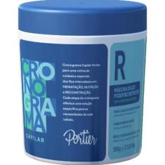 Imagem de Cronograma Capilar Portier Máscara De Reconstrução 500G - Portier Cosm