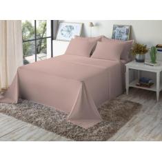 Imagem de Jogo De Cama Queen Size Liso 180 Fios Fiori