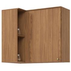 Imagem de Armário Aéreo De Cozinha Requinte Canto Reto 1 Porta Nature  Henn