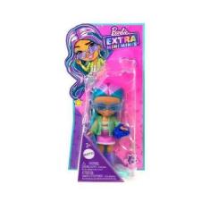 Imagem de Boneca Barbie Extra Mini Minis Cabelo Azul E Rosa Hln45 - Mattel