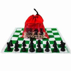 Imagem de Jogo Xadrez Oficial Tabuleiro em material sintético Botticelli 040 - E