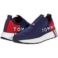 Imagem de Tommy Hilfiger Tênis feminino Aliah, Azul marino, 36