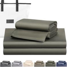 Imagem de KOSMU Roupa de cama de bambu de luxo | Ultra macia | Refrigerante para quem dorme quente |Viscose feita de bambu