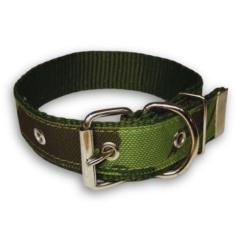 Imagem de Coleira Xadrez 25mm Para Cachorro Nicapet Verde Nº 3