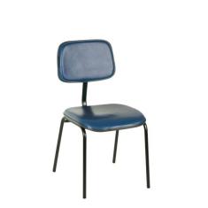 Imagem de Cadeira De Escritório Secretária Fixa Palito 158 Material Sintético Se